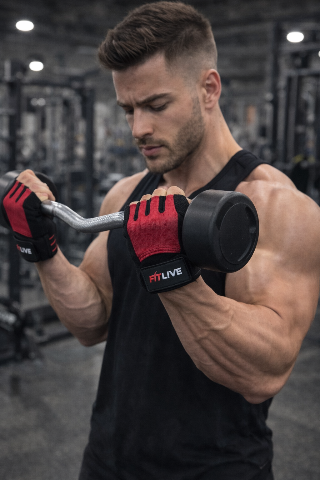 Guantes FITLIVE – Agarre, Protección y Estilo