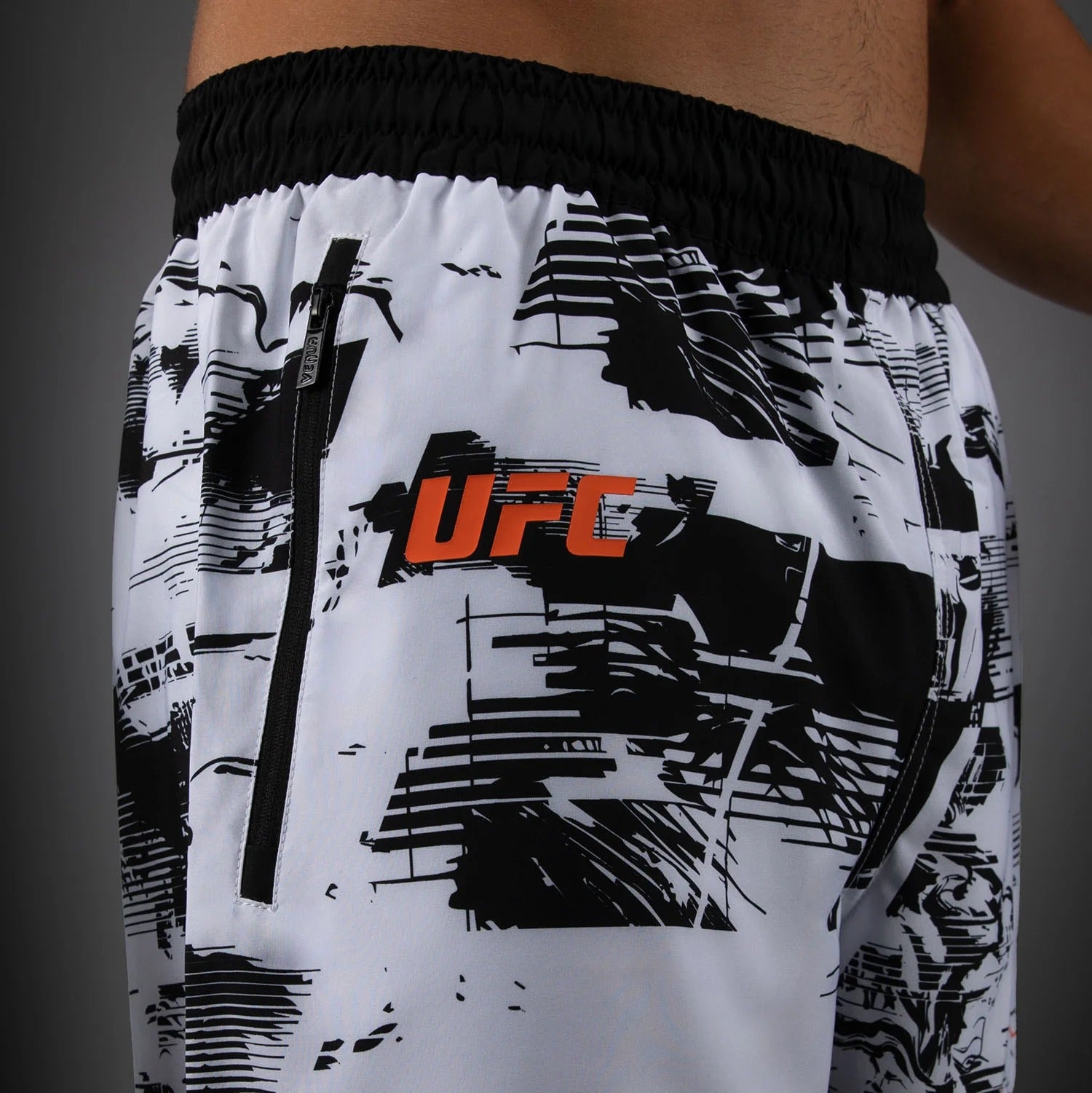UFC Zenith by Venum Authentic Fight Week Short Performance Hombre - Azul marino/Burdeos/Plateado